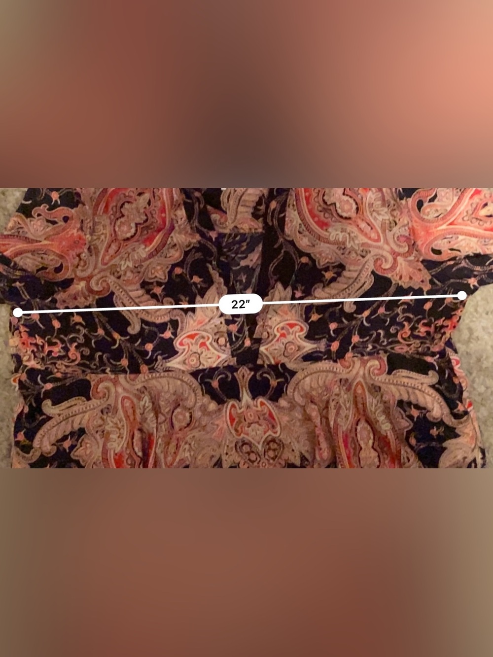 🔥 🔥 Free People Field of Butterflies Paisley Print Long Sleeve Dress — - Picture 5 of 5